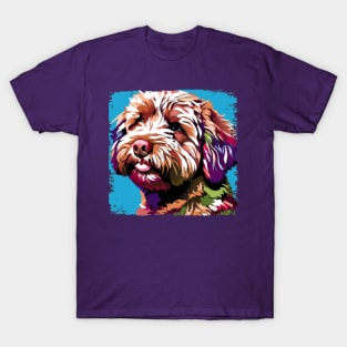 Lagotto Romagnolo Pop Art - Dog Lover Gifts T-Shirt